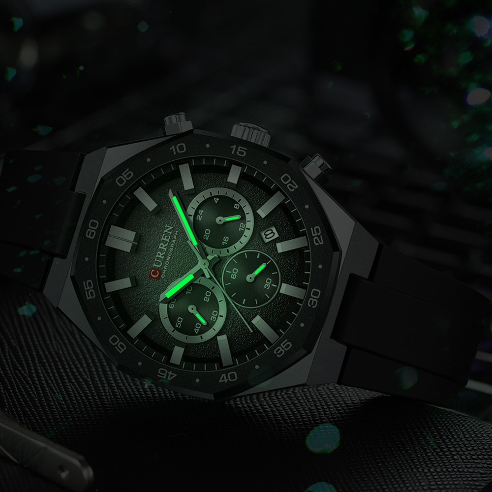 CURREN Fashion Casual Men Spor - Accessories With Watch avis et prix