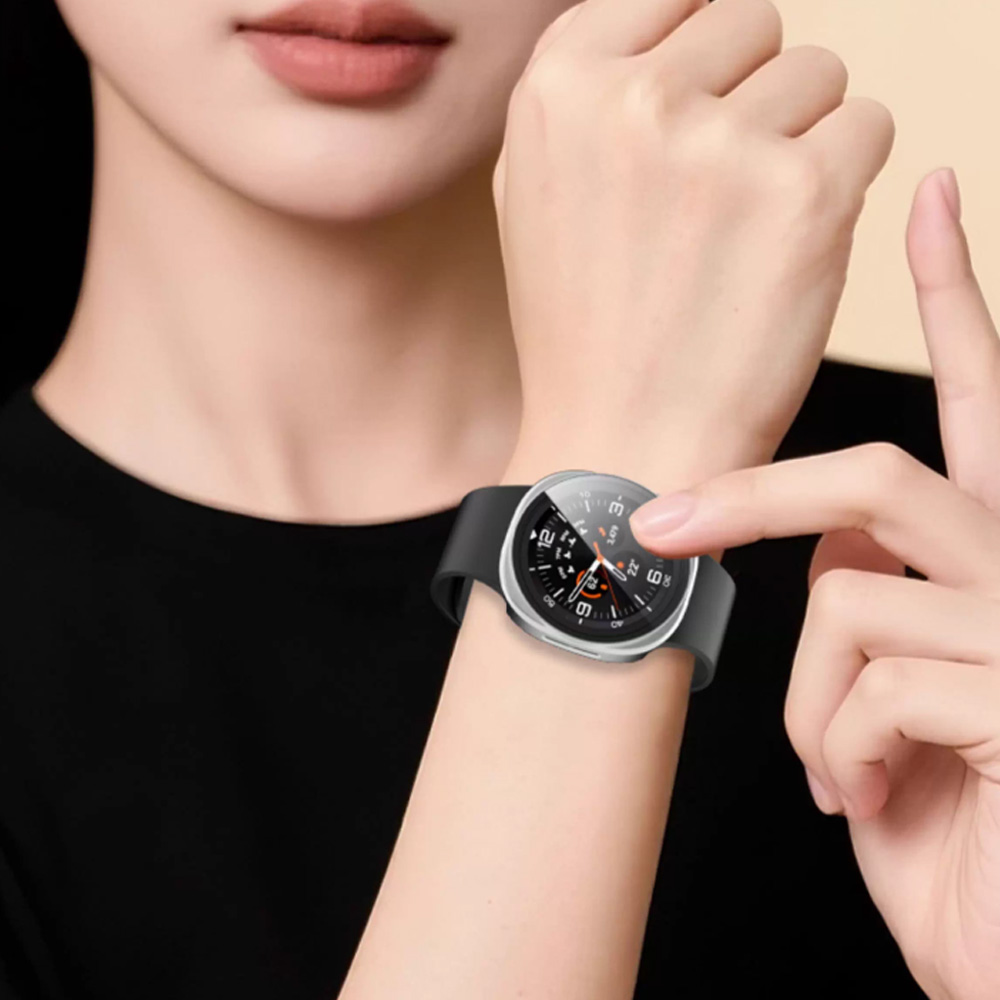Tempered Glass+Case for Samsun - Samsung Smartwatch Accessories avis et prix