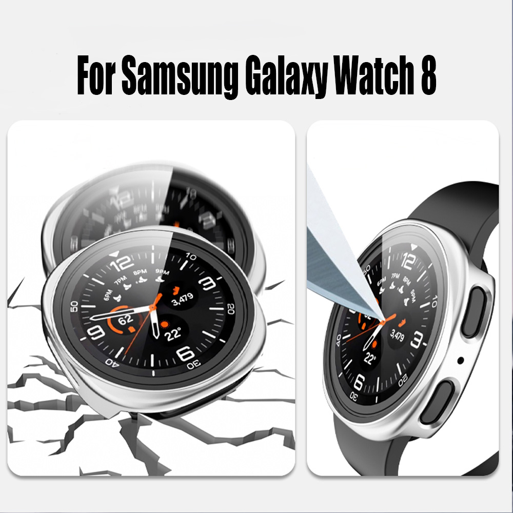 Tempered Glass+Case for Samsun - Samsung Smartwatch Accessories avis et prix