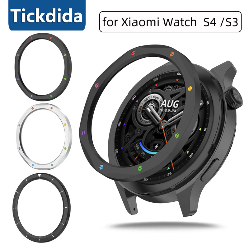 Metal Bezel Ring Case For Xiao - Xiaomi Smartwatch S3 Accessories avis et prix