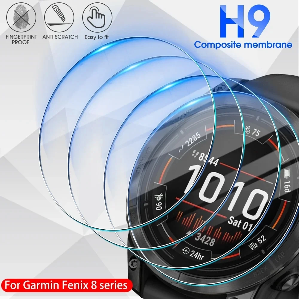 1/5pcs 9H HD Tempered Glass fo - Smartwatch Icon avis et prix