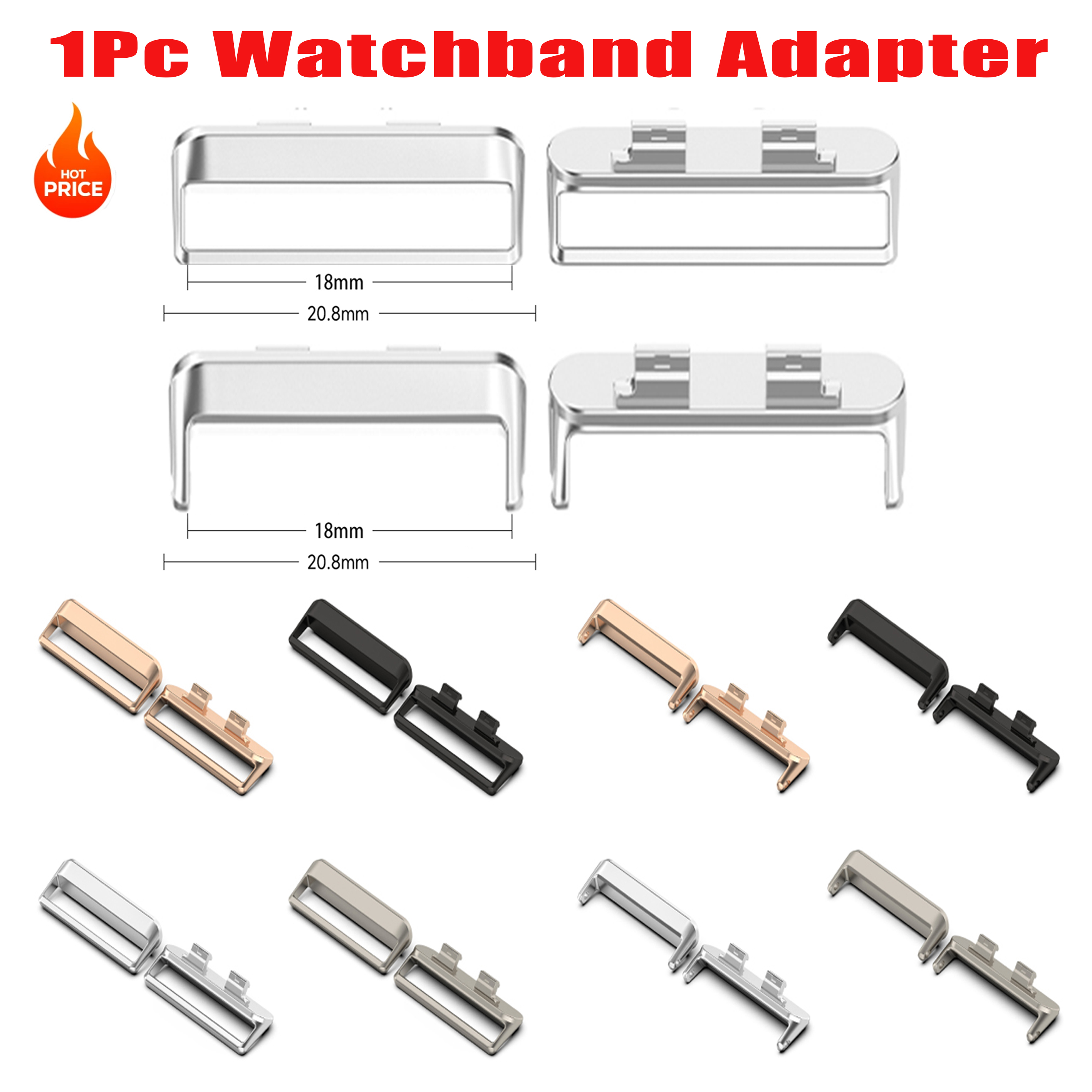 18mm 1Pc Adapter for Huawei Wa - Watch Band Connector avis et prix