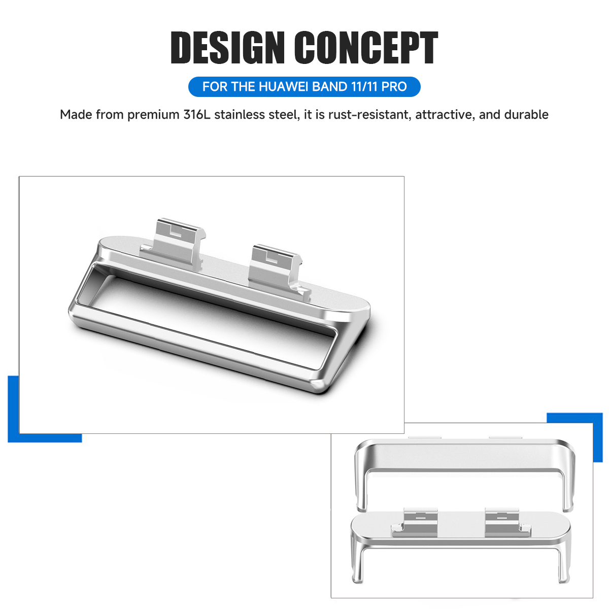 18mm 1Pc Adapter for Huawei Wa - Watch Band Connector avis et prix
