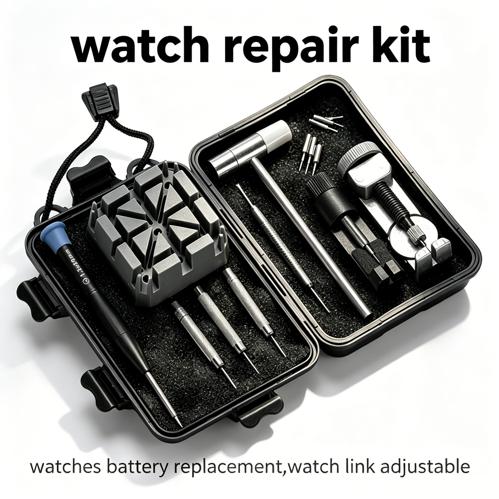 16Pcs Watch band adjust tool U - Tool Kit Strap Change avis et prix