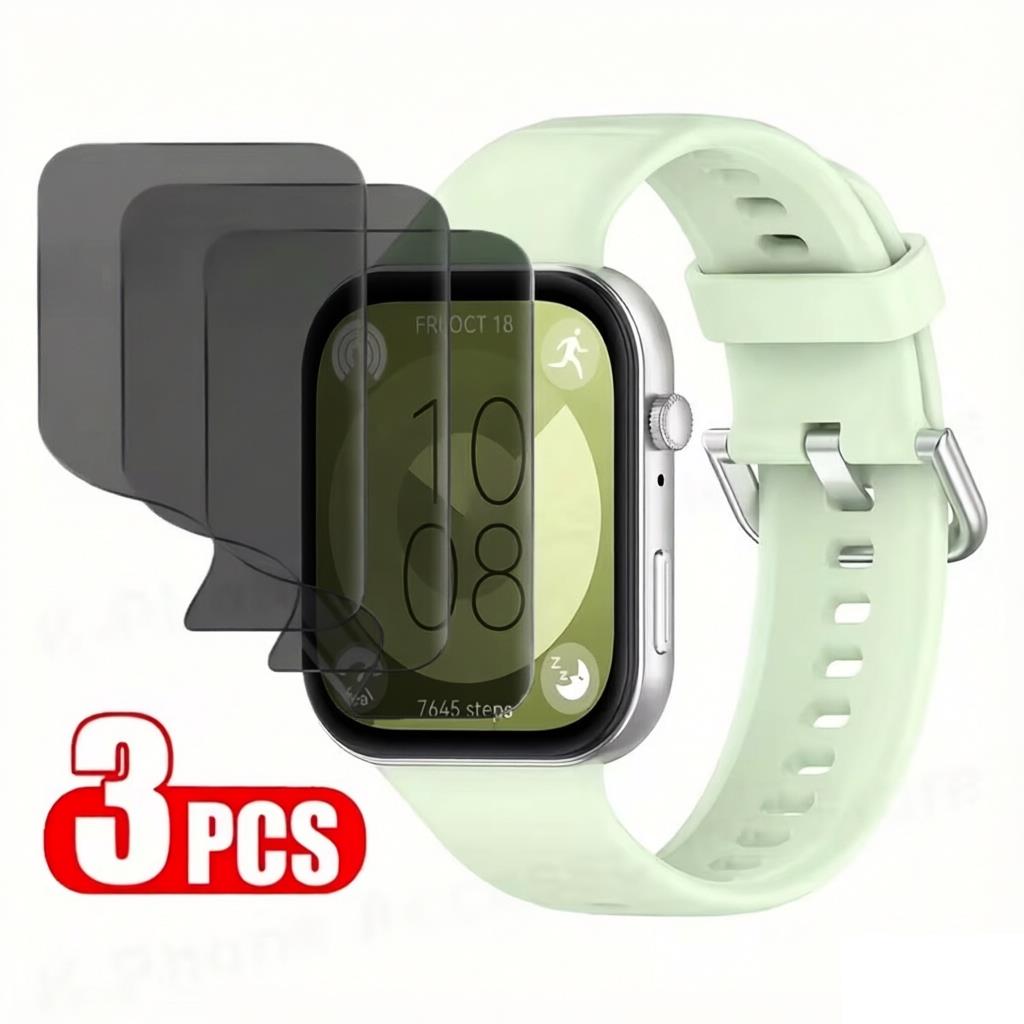 1-3Pcs Privacy Hydrogel Screen - Huawei Smartwatch Accessories avis et prix