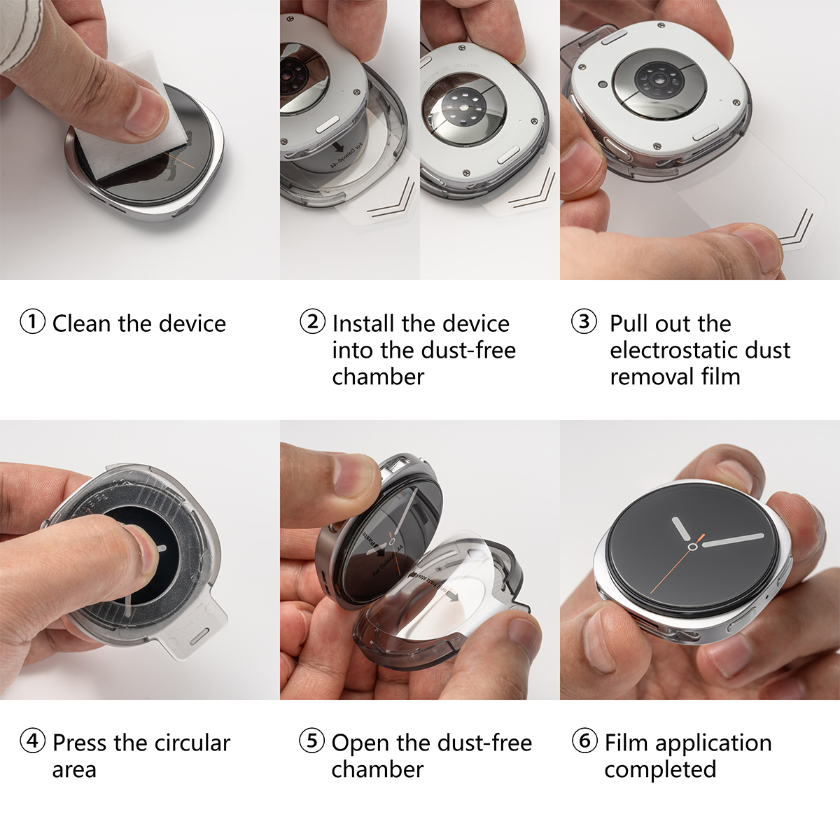 Tempered Glass Protector For S - Samsung Smartwatch Accessories avis et prix