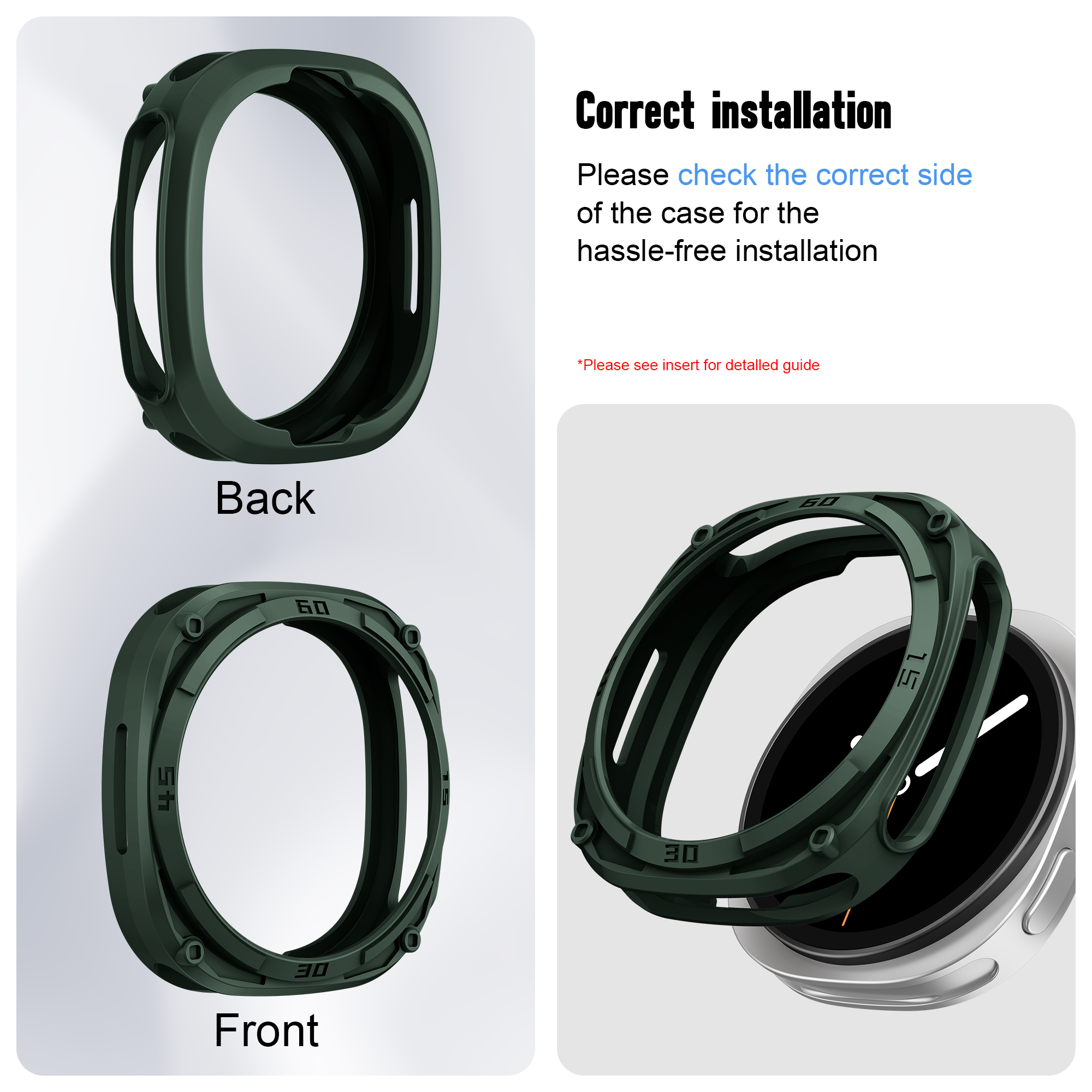 Rugged Bezel Case for Samsung  - Samsung Smartwatch Accessories avis et prix