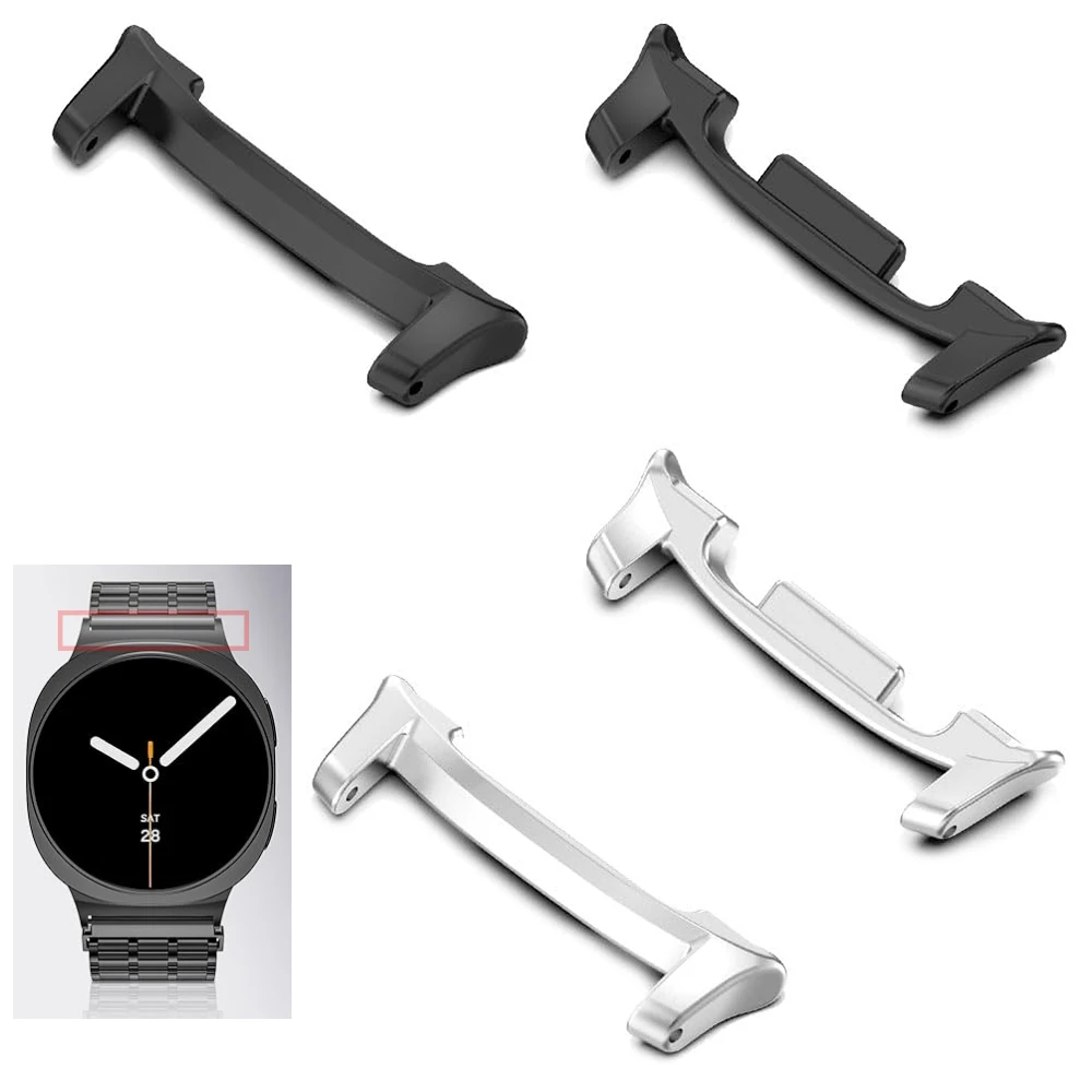 2Pcs Stainless Steel Connector - Watch Band Connector avis et prix