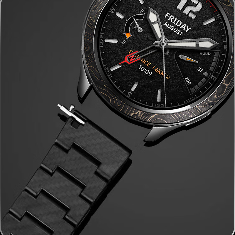 Carbon Fiber Strap For Xiaomi  - Xiaomi Smartwatch S3 Accessories avis et prix