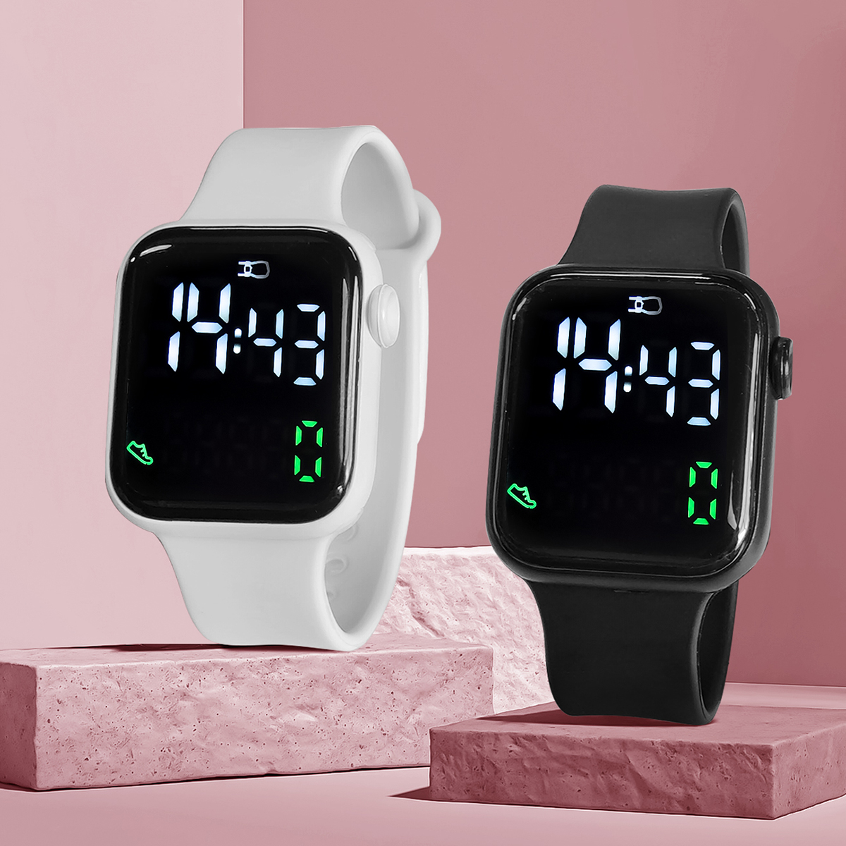 New 2PCS Student Minimalist Sm - Smartwatch Icon avis et prix