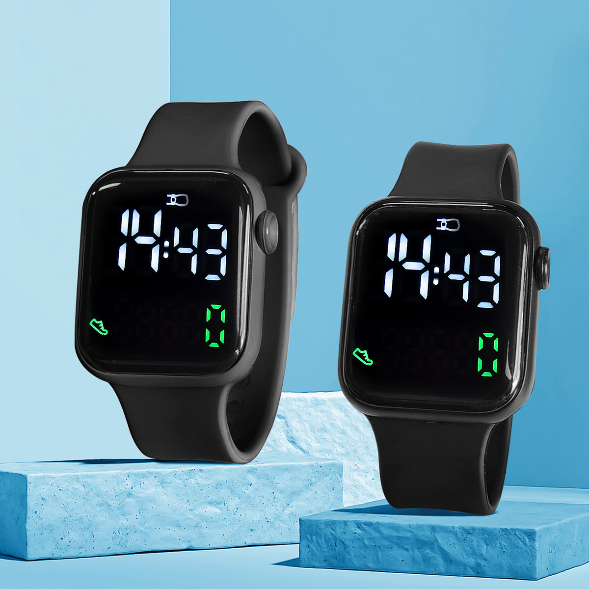 New 2PCS Student Minimalist Sm - Smartwatch Icon avis et prix