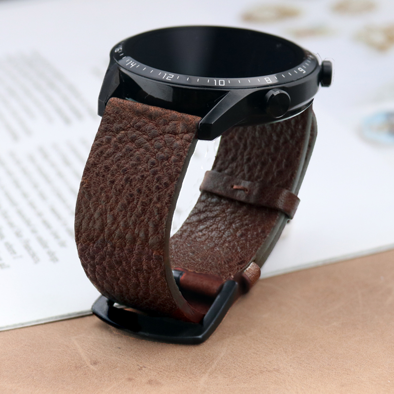 Italian Calfskinl 22mm Watch S - Smartwatch Accessories Shop avis et prix