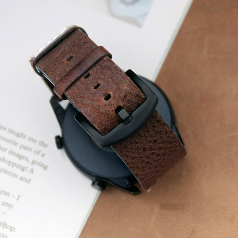 Italian Calfskinl 22mm Watch S - Smartwatch Accessories Shop avis et prix