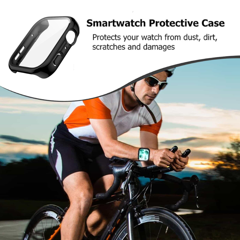 Glass+Case for Huawei Watch Fi - Huawei Smartwatch Accessories avis et prix