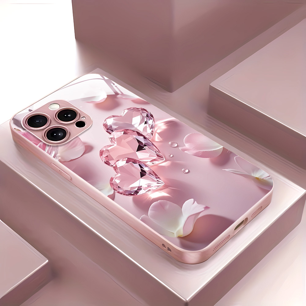 Pink Butterfly Tempered Glass  - Screen Protector Film avis et prix