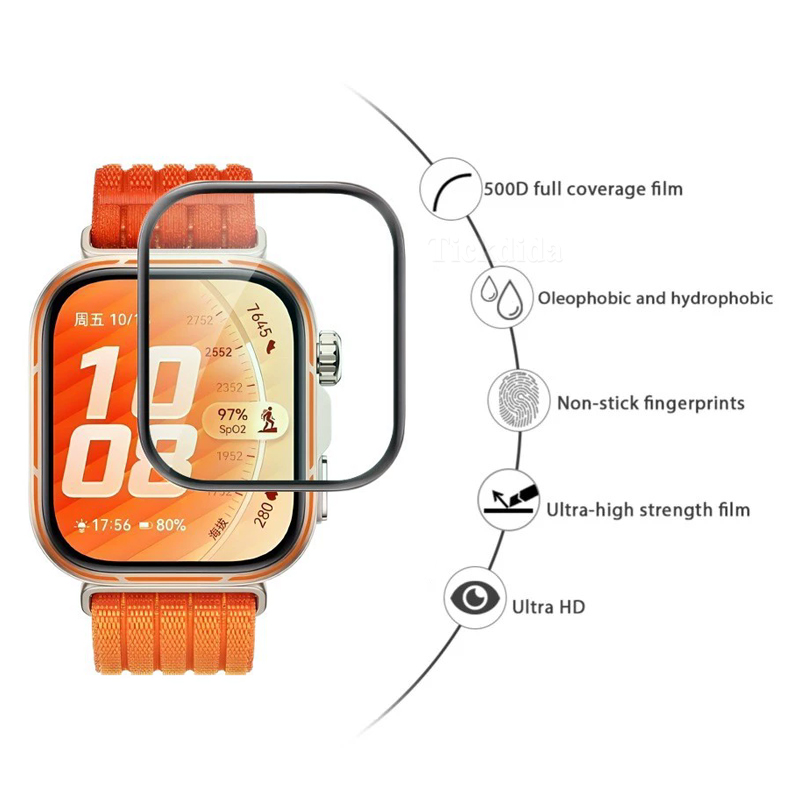 Soft Tempered Glass for Huawei - Huawei Smartwatch Accessories avis et prix