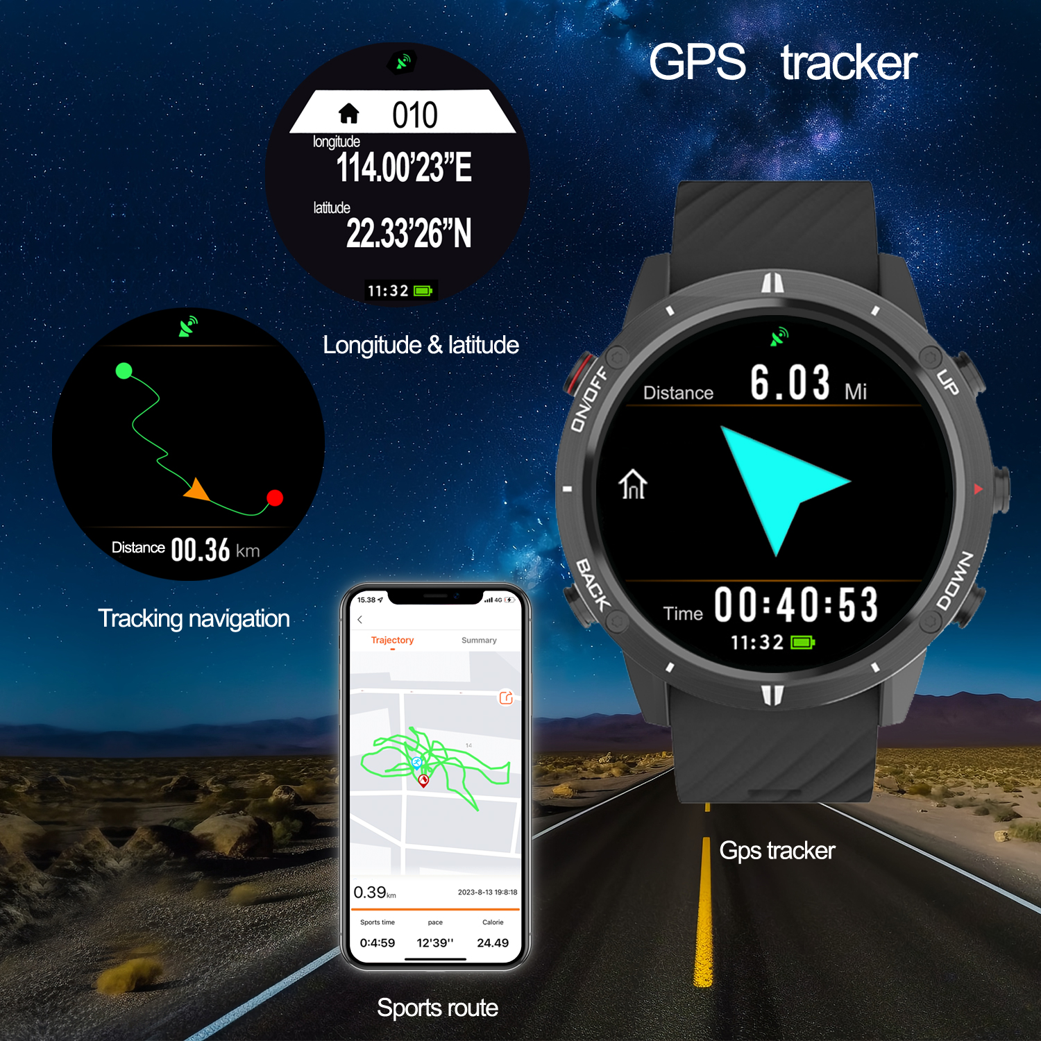 2024 New Sunroad GPS Sports Wa - Smartwatch Touch avis et prix