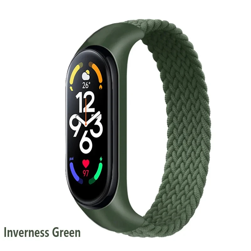 Strap for Mi band 7 8 6 5 Nylo - Solo Loop Strap avis et prix