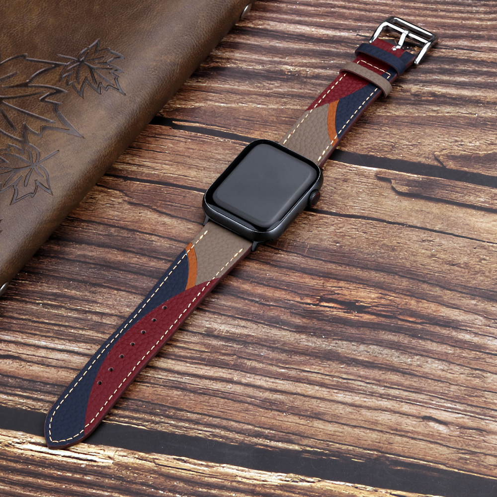 Genuine Leather Strap for Appl - Smartwatch Accessories Shop avis et prix