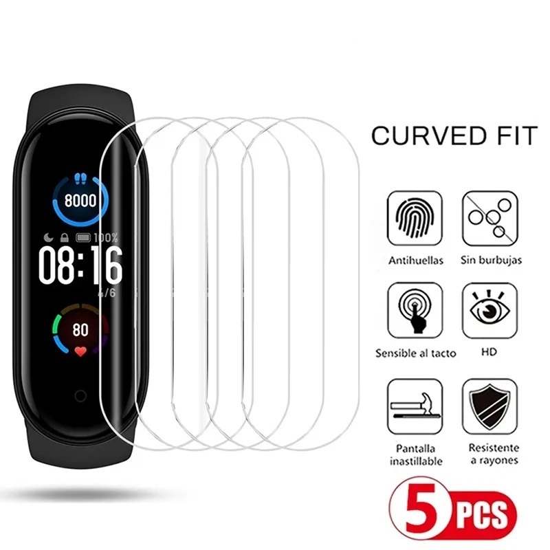 5Pcs Hydrogel Film for Xiaomi  - Smartwatch Icon avis et prix