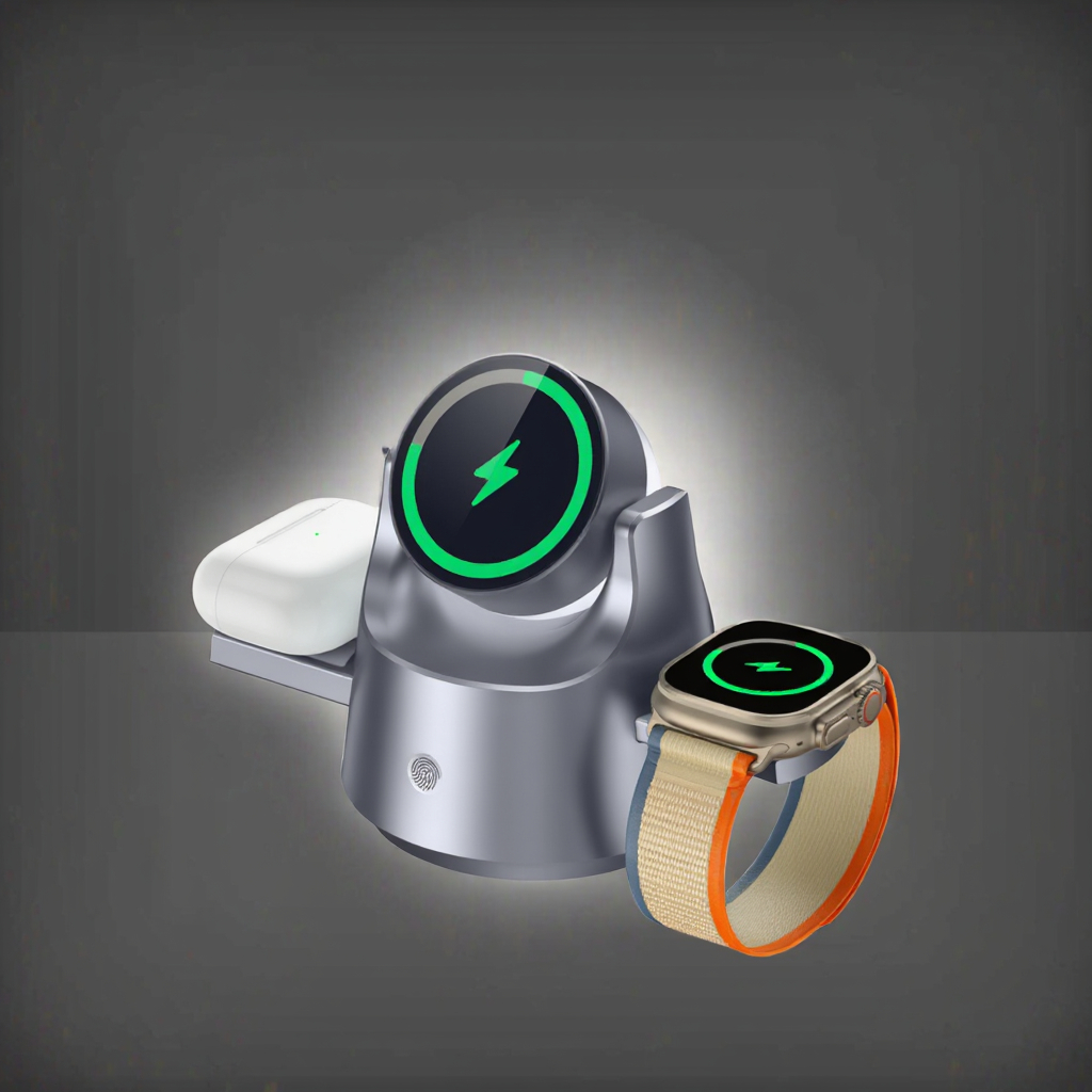 4 in 1 15W Wireless Charger Ch - Wireless Charger Watch avis et prix