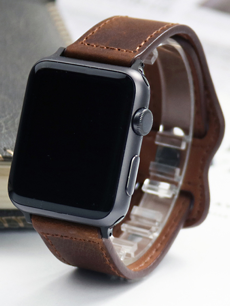 Genuine Leather Correa Strap f - Smartwatch Accessories Shop avis et prix