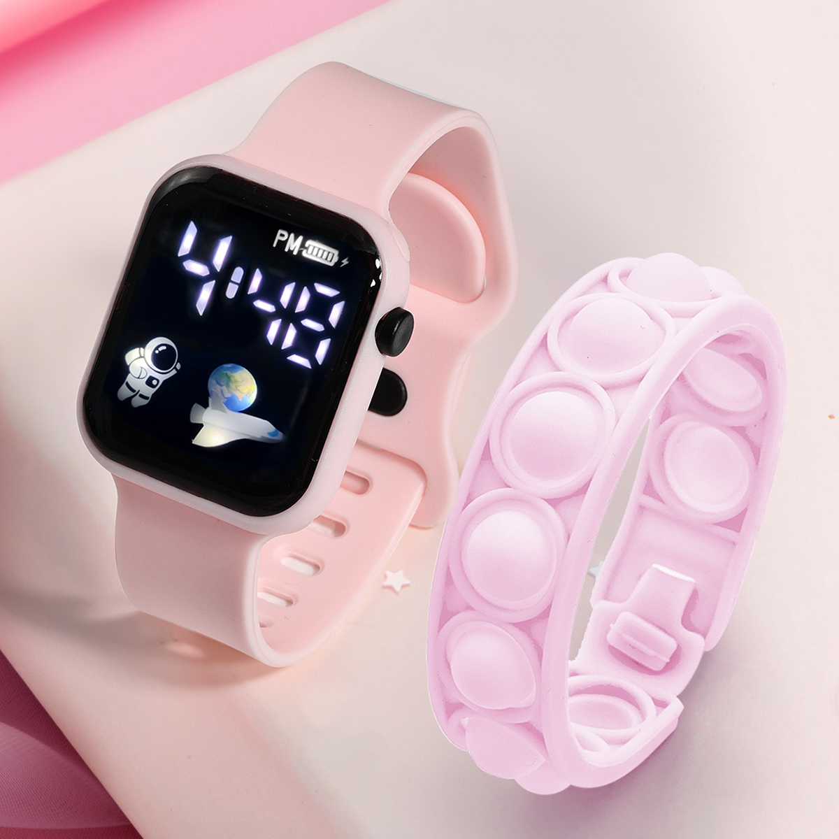 2PCS Children's Smart Watch Br - Smartwatch Icon avis et prix